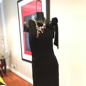 Slinki Black Evening Dress